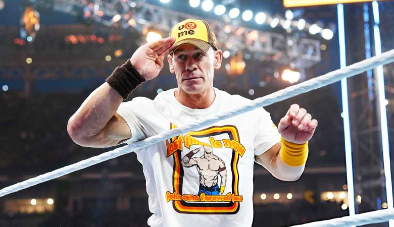 রেসলিংকে বিদায় জানালেন জন সিনা