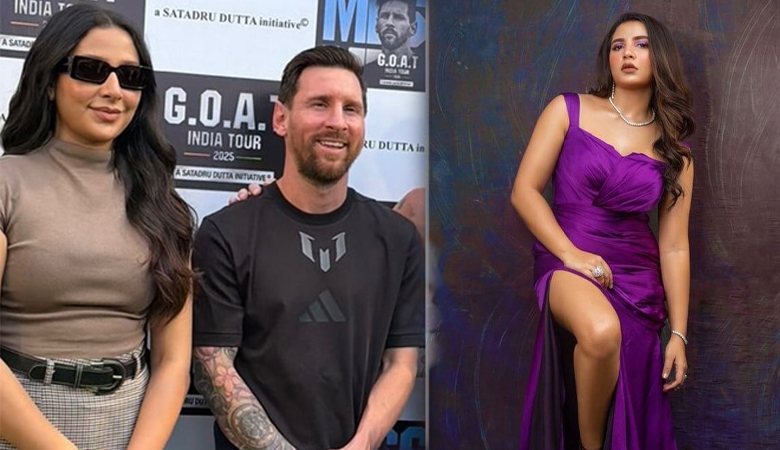 মেসির সঙ্গে ছবি পোস্ট করে তোপের মুখে শুভশ্রী