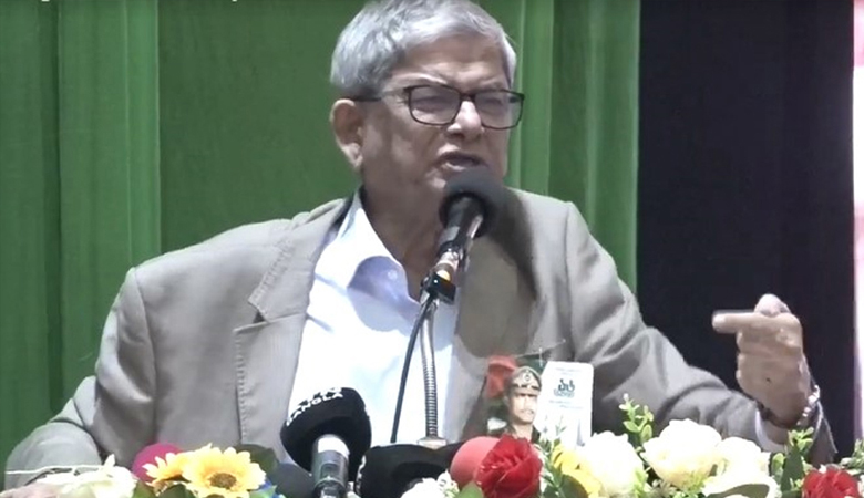 বাংলাদেশের পতাকা নিয়ে তারেক রহমান নামবেন: ফখরুল