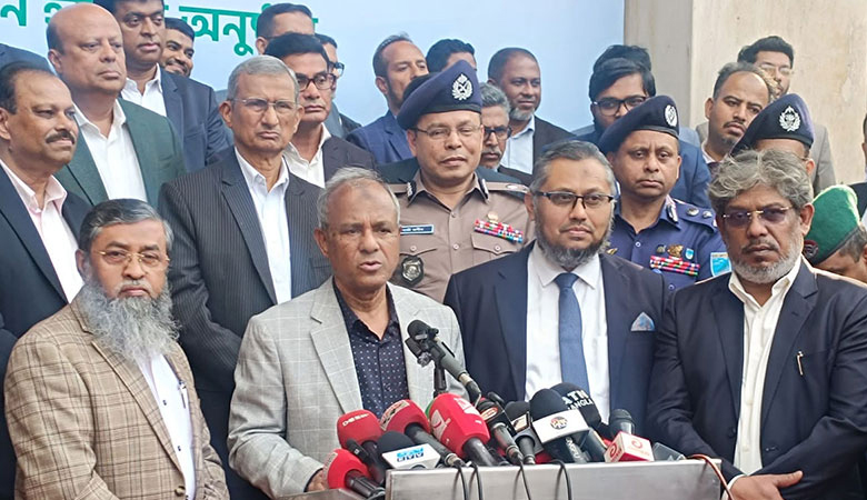 নির্বাচন থেকে সরে দাঁড়ানো প্রার্থীর ব্যক্তিগত সিদ্ধান্ত: স্বরাষ্ট্র উপদেষ্টা