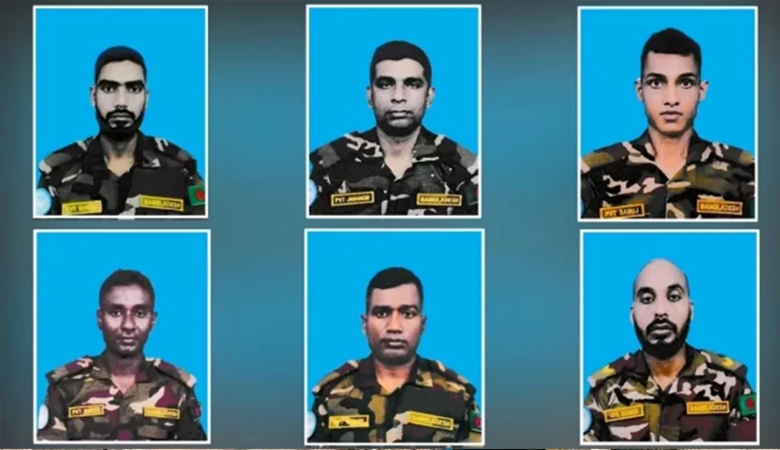 বিশ্বশান্তির ৬ সারথীর মরদেহ মাতৃভূমিতে আসছে আজ