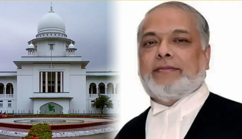জুবায়ের রহমান চৌধুরীকে প্রধান বিচারপতি নিয়োগের প্রজ্ঞাপন জারি