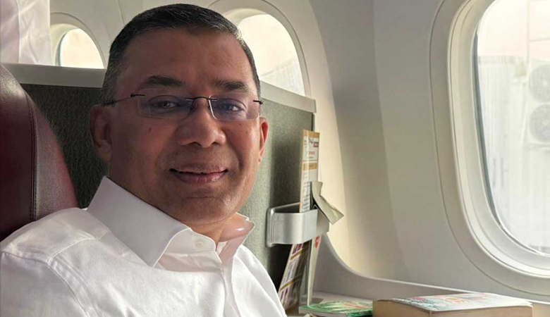 সিলেট থেকে ঢাকার উদ্দেশে তারেক রহমান