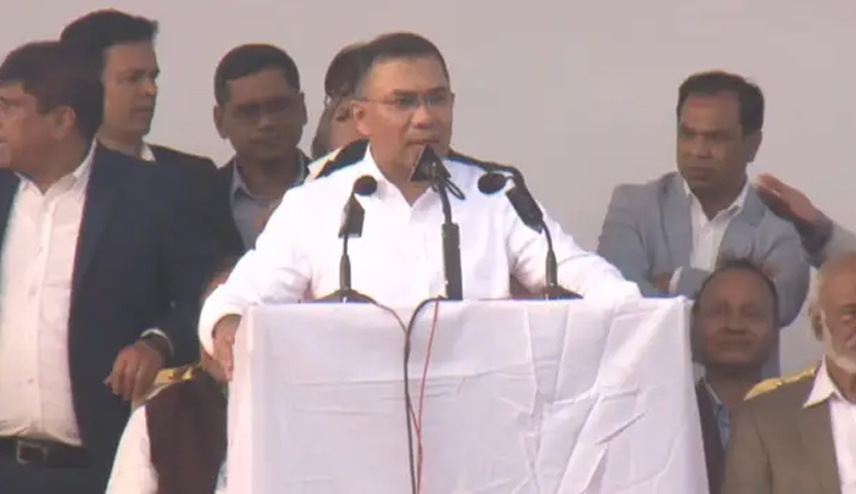 আল্লাহর অশেষ রহমতে প্রিয় মাতৃভূমিতে আসতে পেরেছি: তারেক রহমান