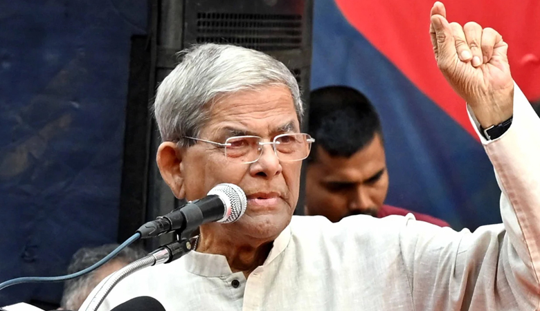 তিস্তাসহ অভিন্ন সব নদীর পানির হিস্যা আদায় করবো: মির্জা ফখরুল