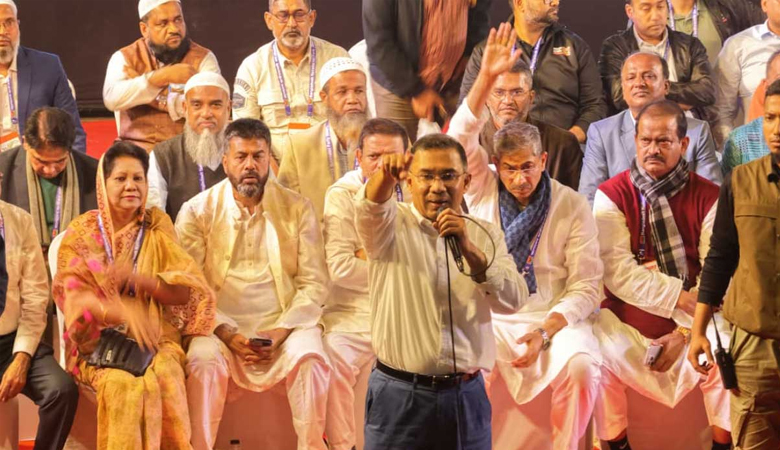 দেশের মানুষের জন্য আমরা রাজনীতি করি: তারেক রহমান