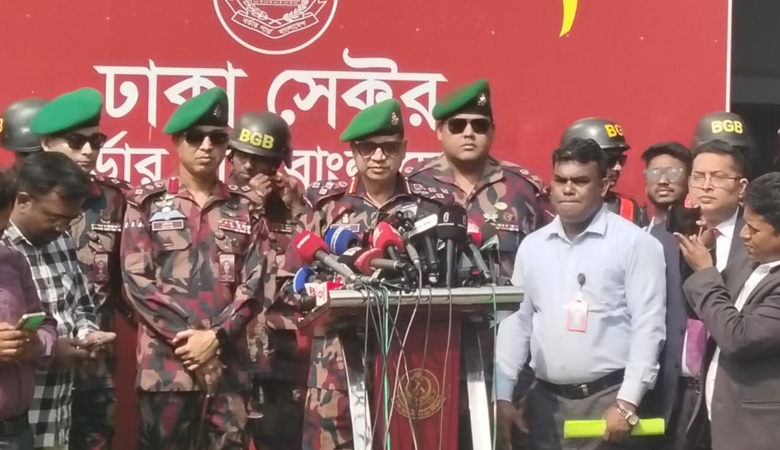 জাতীয় সংসদ নির্বাচনে মারণাস্ত্র ব্যবহার করবে না বিজিবি