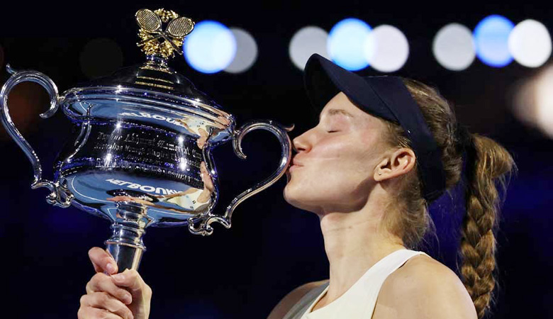 সাবালেঙ্কাকে হারিয়ে অস্ট্রেলিয়ান ওপেনে চ্যাম্পিয়ন রিবাকিনা