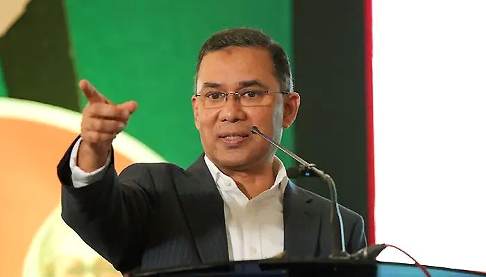 বিটিভিতে ভাষণ দেবেন তারেক রহমান