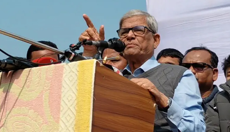 জামায়াত ইসলামের কথা বলে প্রতারণা করছে: মির্জা ফখরুল