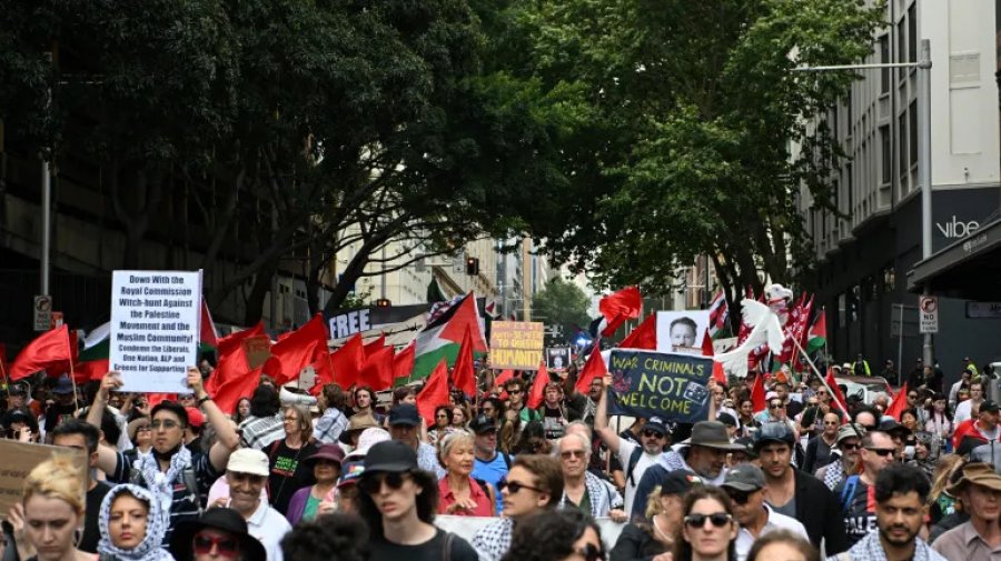 অস্ট্রেলিয়ায় ইসরায়েলি প্রেসিডেন্টের সফরের বিরুদ্ধে ফিলিস্তিনপন্থিদের বিক্ষোভের প্রস্তুতি