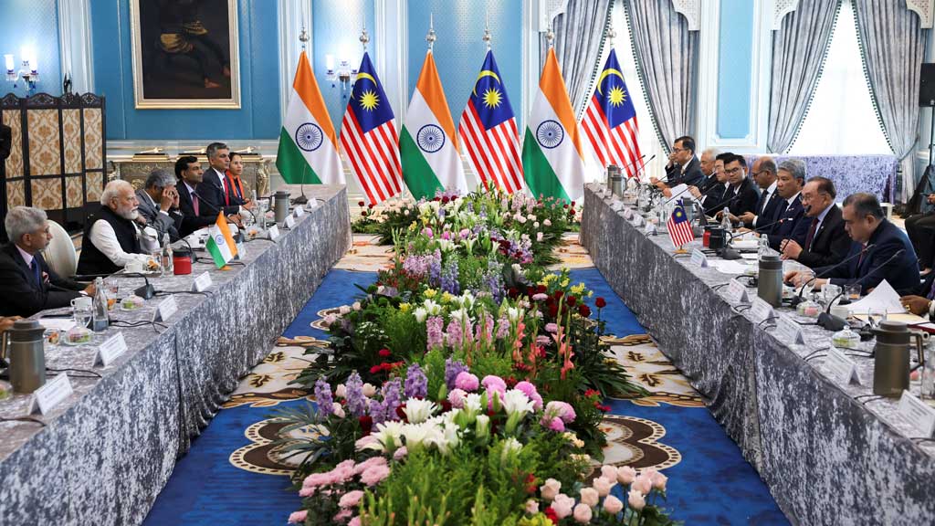 বাণিজ্য, সহযোগিতা আরো জোরদারের প্রতিশ্রুতি ভারত ও মালয়েশিয়ার