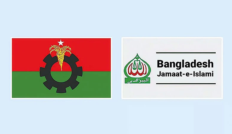 বিএনপিকে ভোট দিতে চান ৪৪.১০% ভোটার, জামায়াতকে ৪৩.৯০%