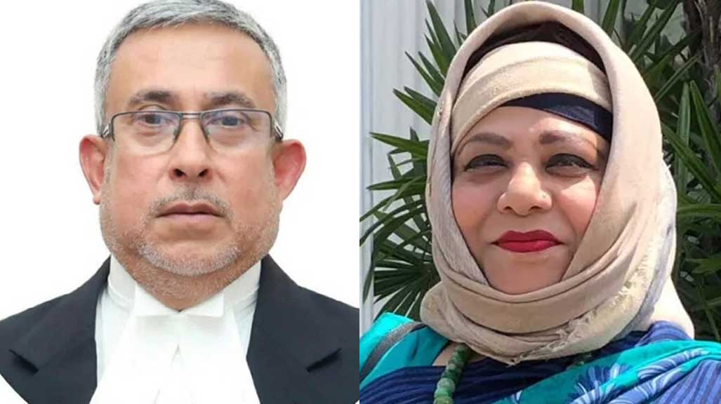 পদত্যাগ করলেন বিচারপতি মামনুন রহমান ও নাইমা হায়দার