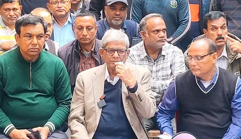 এখন পর্যন্ত নির্বাচনের পরিবেশ অনুকূলে রয়েছে: মির্জা ফখরুল