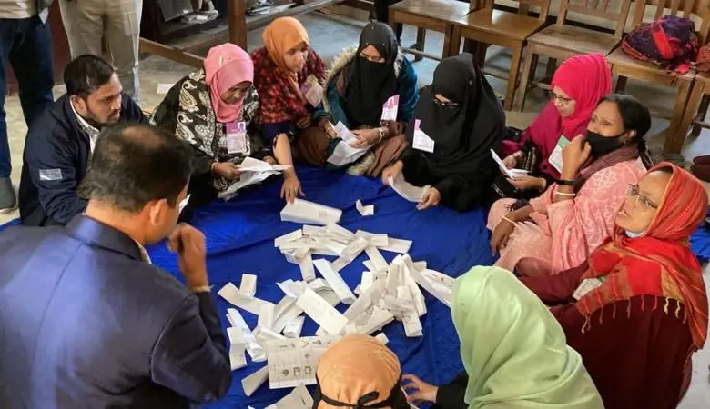 ভোটগ্রহণ শেষ, গণনা শুরু