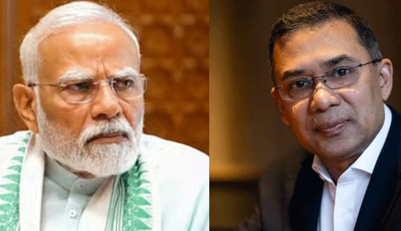 তারেক রহমানকে মোদির অভিনন্দন