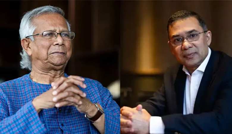 তারেক রহমানকে প্রধান উপদেষ্টার অভিনন্দন