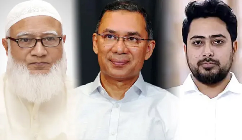 আজ ডা. শফিকুর রহমান ও নাহিদ ইসলামের বাসায় যাবেন তারেক রহমান