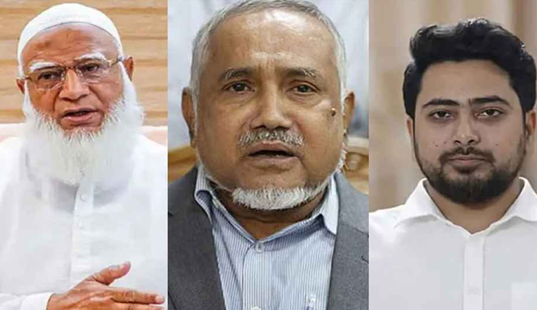 বিরোধী দলীয় নেতা শফিকুর রহমান, উপনেতা তাহের, চিফ হুইপ নাহিদ