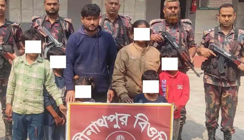 ঝিনাইদহ সীমান্তে ৭ ভারতীয় আটক