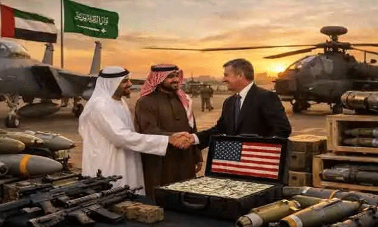 আরব মিত্রদের কাছে ২৩০০ কোটি ডলারের অস্ত্র বিক্রি করছে যুক্তরাষ্ট্র