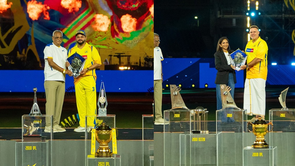 চেন্নাই সুপার কিংসের ‘হল অব ফেম’-এ রায়না ও হেইডেন