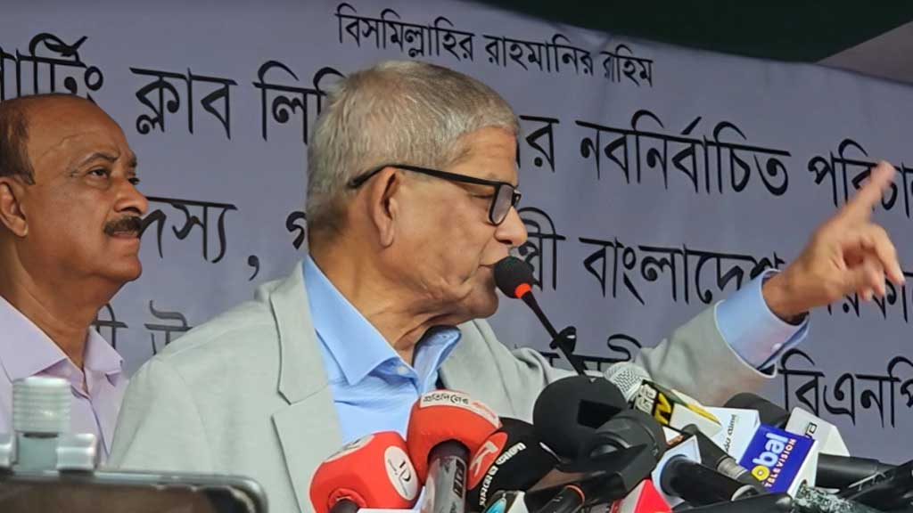 ক্রীড়াঙ্গনকে রাজনীতিমুক্ত রাখার আহ্বান মির্জা ফখরুলের