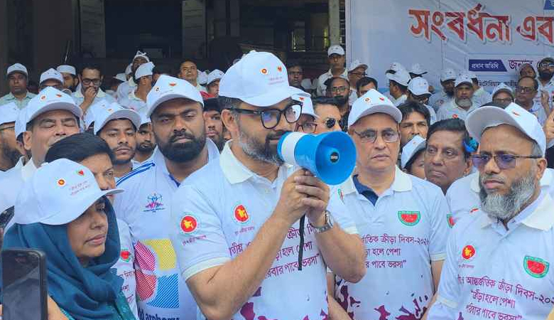 মাদকমুক্ত সমাজ গঠনে খেলাধুলার বিকল্প নেই: ক্রীড়া প্রতিমন্ত্রী