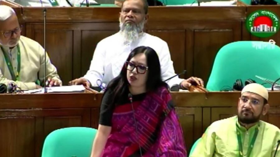 ৩০০ জন হামের রোগীর সামনে কথা বলছি না: সংসদে রুমিন ফারহানা