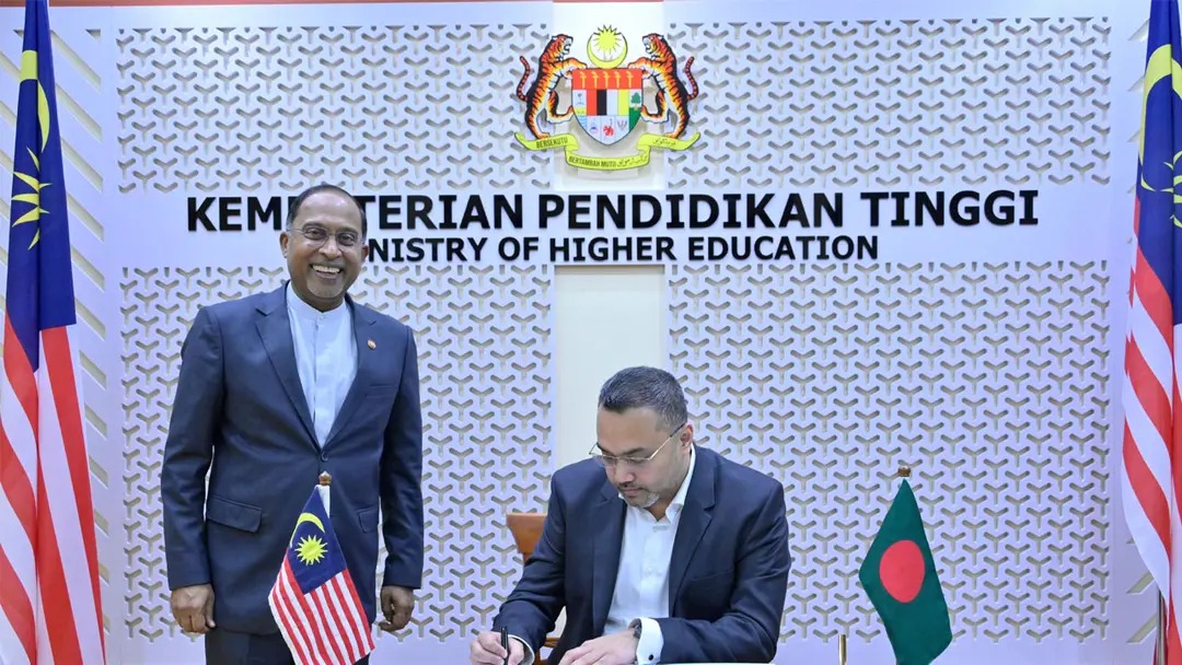 উচ্চশিক্ষা ও দক্ষতা উন্নয়নে সহযোগিতা জোরদারে সম্মত বাংলাদেশ-মালয়েশিয়া
