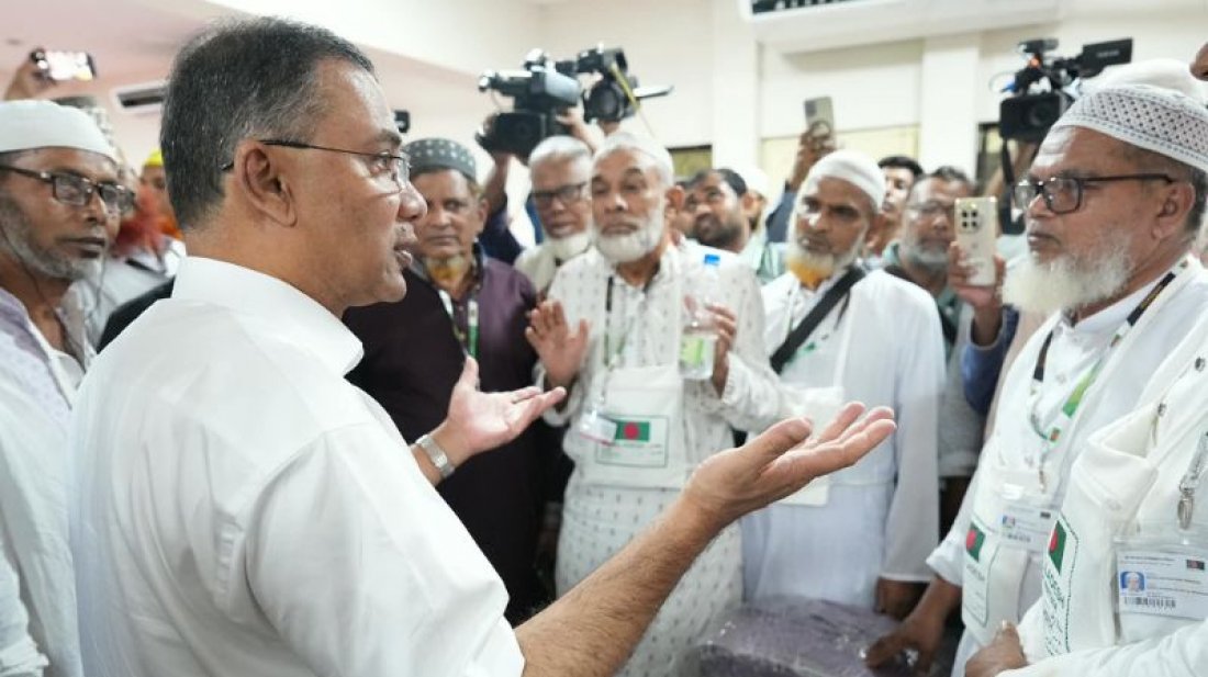 হজের প্রথম ফ্লাইট উদ্বোধন করলেন প্রধানমন্ত্রী তারেক রহমান