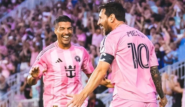 জোড়া গোলে মায়ামিকে জেতালেন মেসি