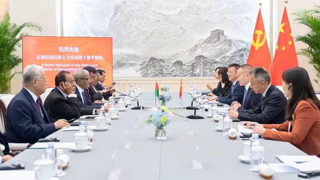 তিস্তা প্রকল্পে ও রোহিঙ্গা সংকট নিরসনে চীনের ভূমিকা গুরুত্বপূর্ণ