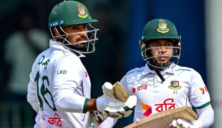 ২৪৯ রানের লিড নিয়ে লাঞ্চে বাংলাদেশ