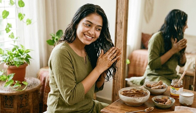 চুল পড়া কমাতে তেঁতুলের হেয়ার মাস্ক