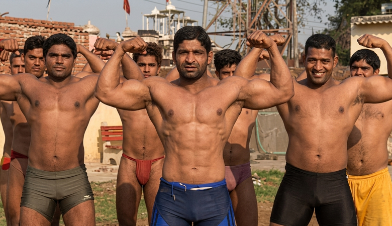 যে গ্রামের পুরুষদের লক্ষ্যই পালোয়ান হওয়া