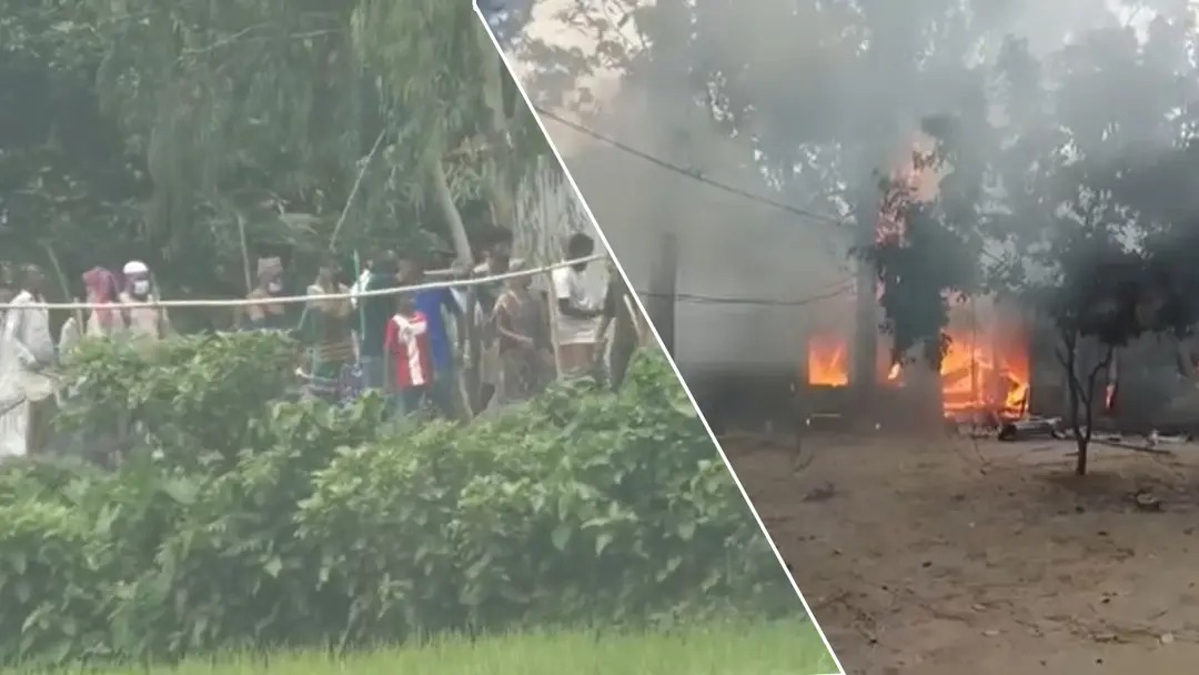 টাঙ্গাইলে ১৪৪ ধারা উপেক্ষা করে হামলা-ভাঙচুর, ঘরবাড়িতে আগুন