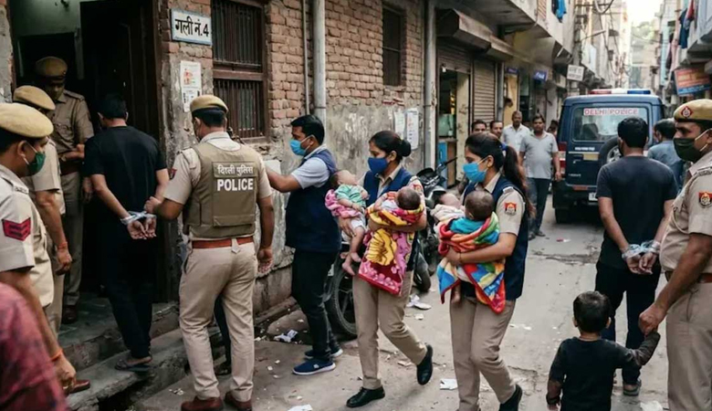দিল্লিতে শিশু পাচারচক্রের সন্ধান, ছেলে বিক্রি ৮ লাখে, মেয়ে ৪ লাখে