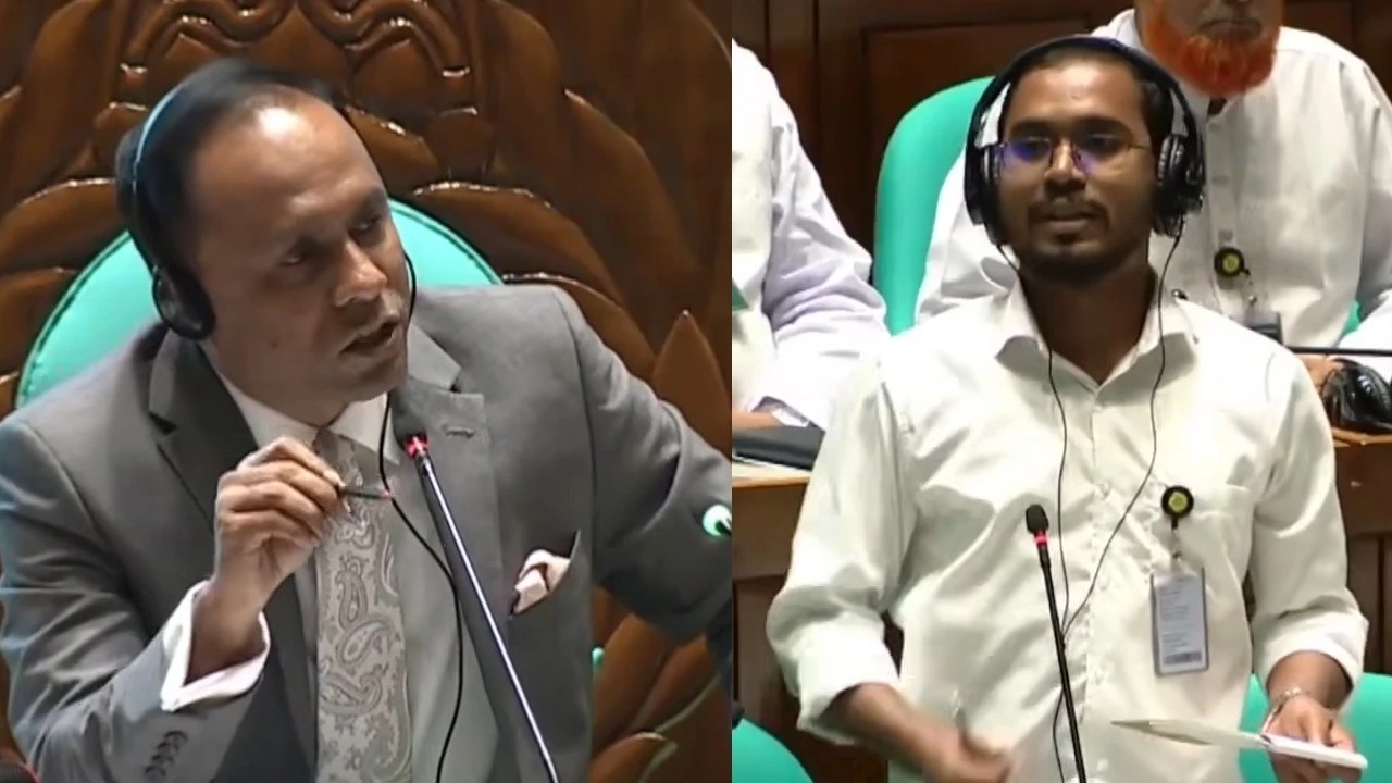 এটা শাহবাগ চত্বর নয় জাতীয় সংসদ: হান্নান মাসুদকে স্পিকার