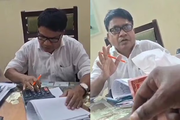 ক্যালকুলেটরে হিসাব করে ১৫ শতাংশ ঘুষ দাবি, বিতর্কে দেবীগঞ্জের পিআইও