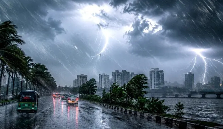 দেশের ১২ অঞ্চলে সন্ধ্যার মধ্যে ঝড় ও বজ্রবৃষ্টির আভাস