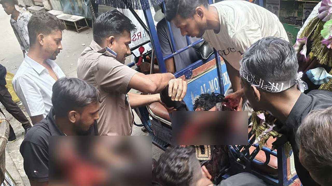 তাজিয়া মিছিল থেকে ধাওয়া, পুরান ঢাকায় যুবককে কুপিয়ে হত্যা