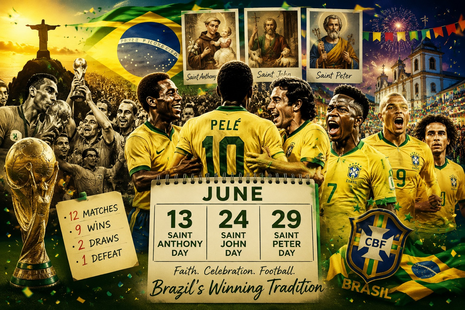 জুন আর ব্রাজিলের সাফল্যের বিস্ময়কর ইতিহাস