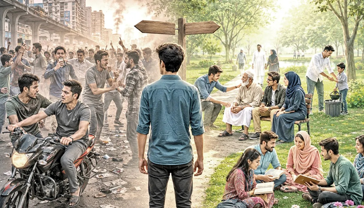 শিষ্টাচার ও শালীনতা হারালে সমাজ কোথায় দাঁড়াবে