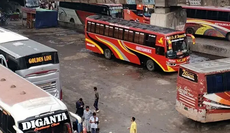 কাঁচপুরে যাচ্ছে সায়েদাবাদ বাস টার্মিনাল