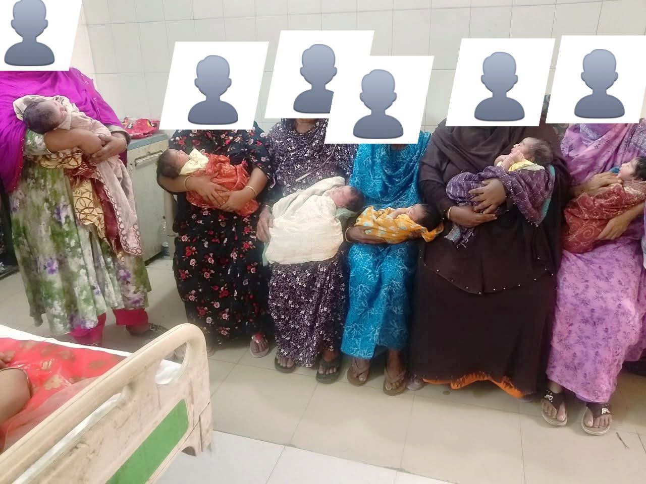দাগনভূঞা স্বাস্থ্য কমপ্লেক্সে এক দিনেই ছয়টি সফল প্রসব