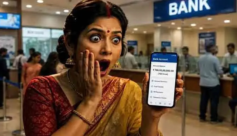 ৩ হাজার টাকা তুলতে গিয়ে অ্যাকাউন্টে ৭৫৯ কোটি!