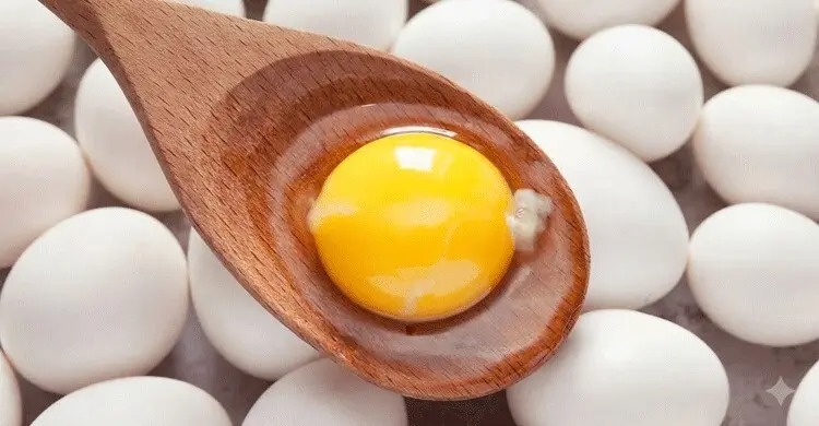 ডিমের কুসুমে থাকা সাদা অংশ খাওয়া নিরাপদ