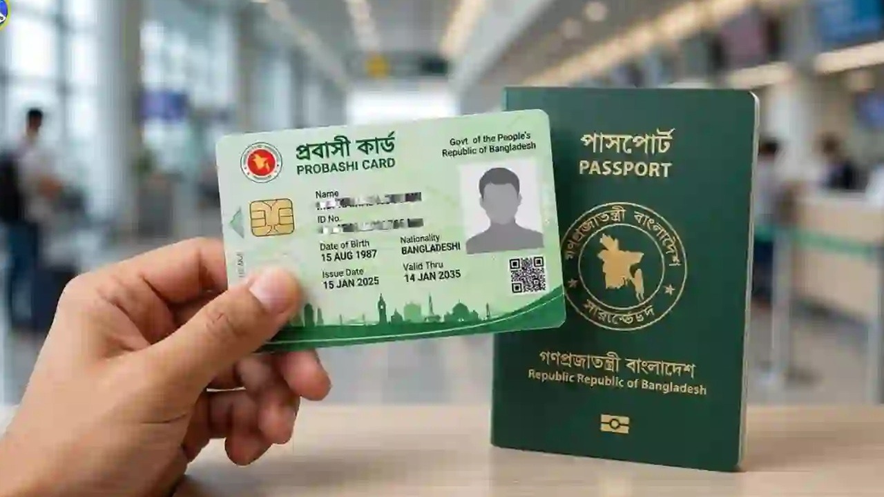 আগস্টে চালু হচ্ছে প্রবাসীদের জন্য ‘প্রবাসী কার্ড’